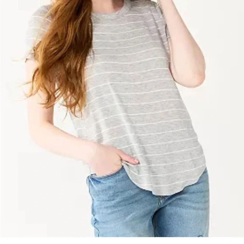 Juniors' SO® Favorite Crewneck Short Sleeve Tee